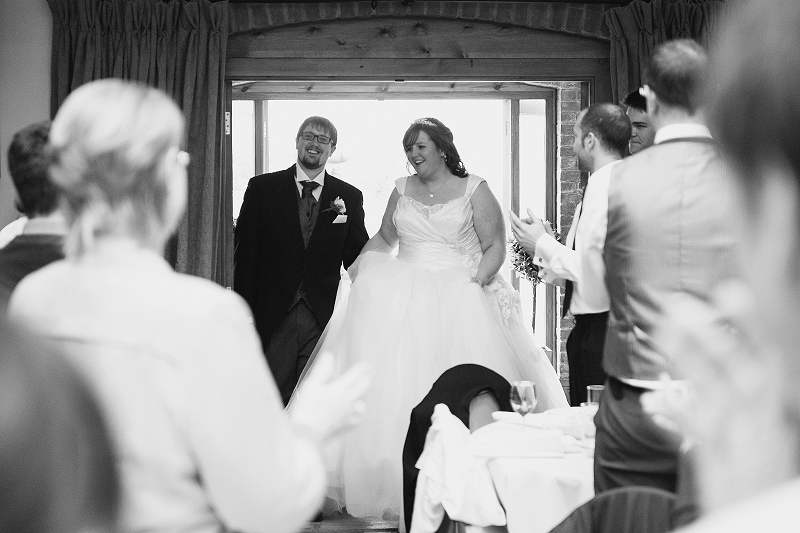 bride and groom entrance